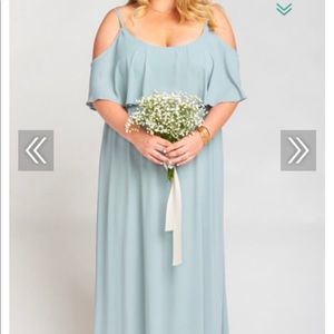 Show me your mumu silver sage dress.